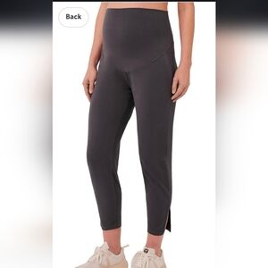 Pact Women's Storm Maternity Split Hem Pant M